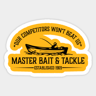 Master Bait & Tackle Sticker